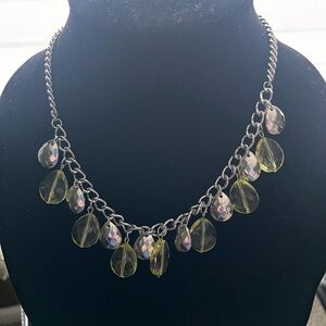 NWT Set Women’s Yellow Necklace  & Earrings